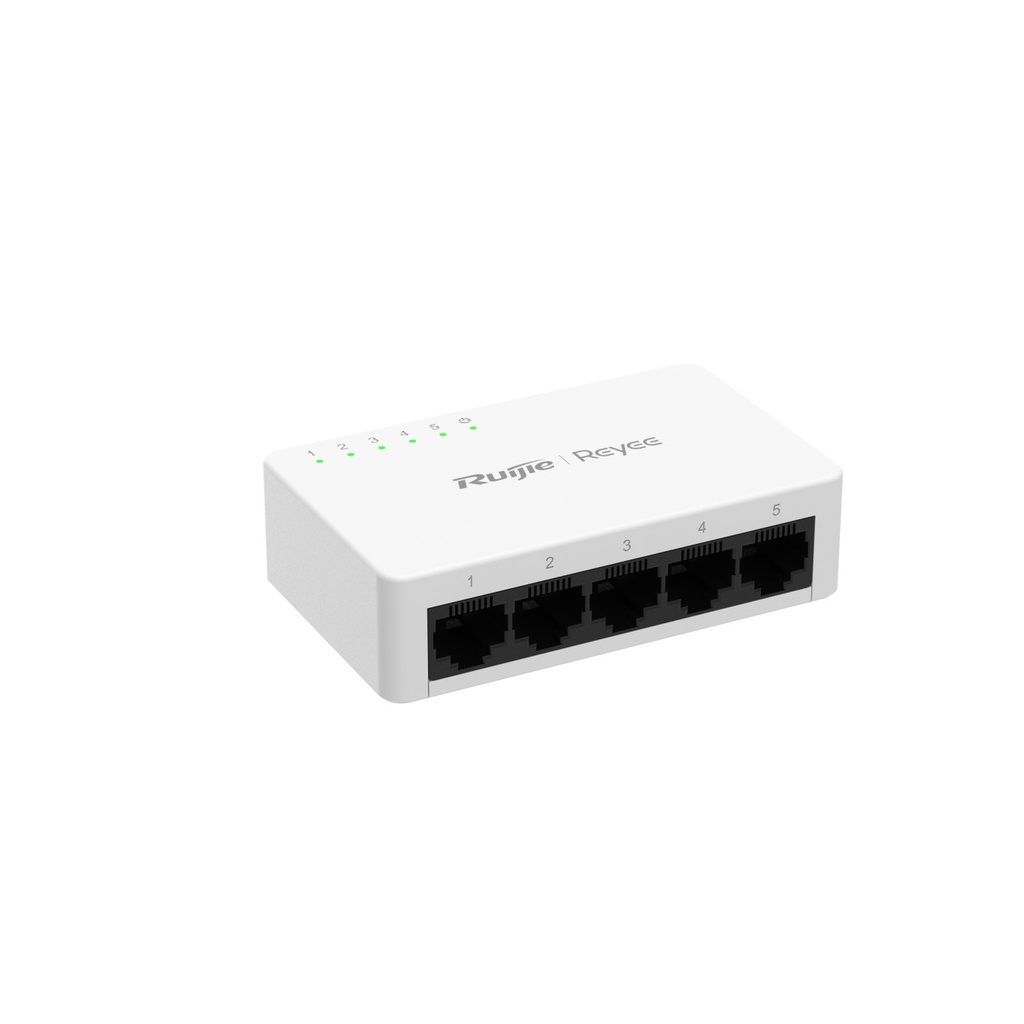 RG-ES05G-L, 5-Port 10/100/1000 Mbps Unmanaged Non-PoE Switch