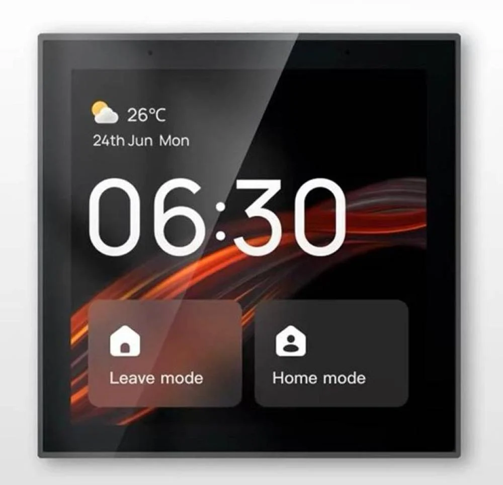 لوحة تحكم تعمل باللمس مقاس 4 بوصات مع بوابة منزلية ذكية بتقنية Zigbee مزودة بمساعد Alexa مدمج (WiFi + Zigbee + BLE)