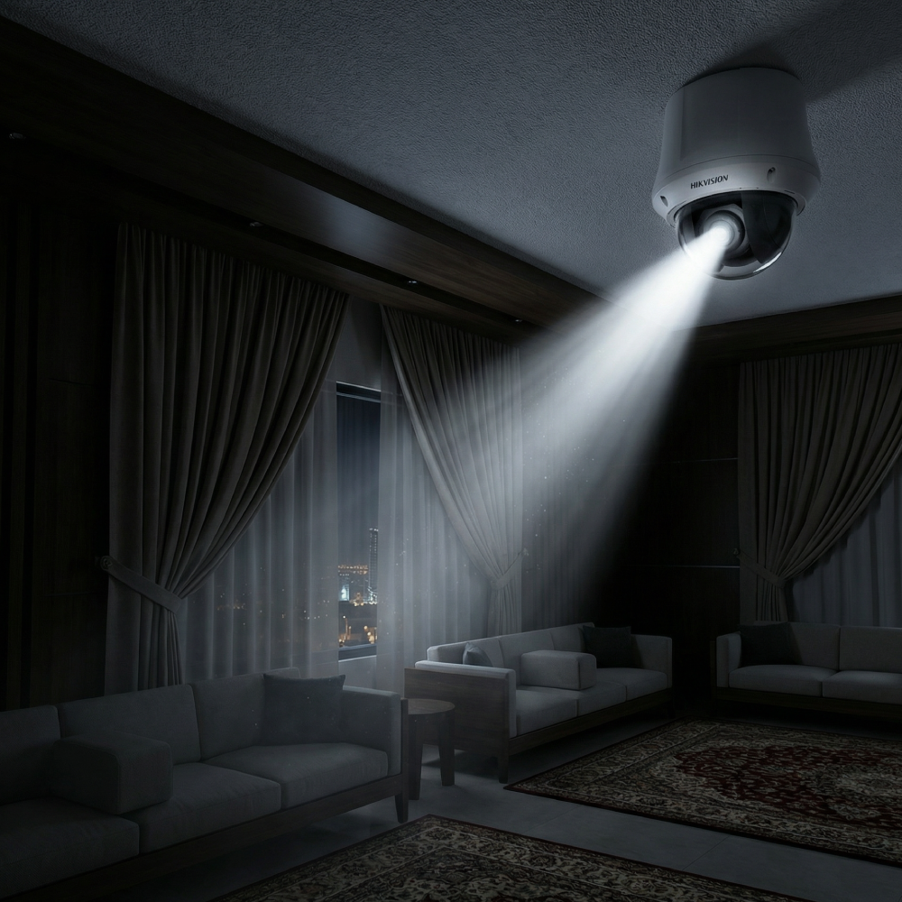 كاميرا شبكية داخليه PTZ 2MP مع زوم 25X
