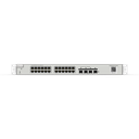 24-Port L2 Managed 10G Switch, 24 Gigabit RJ45 Ports, 4 *10G SFP+ Slots,19-inch Rack-mountable Steel Case