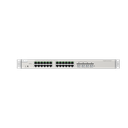 24 × 10/100/1000Base-T copper ports with auto-negotiation, 4 × 1GE SFP ports, fixed single AC power supply, PoE/PoE+ power supply, 370 W PoE power supply