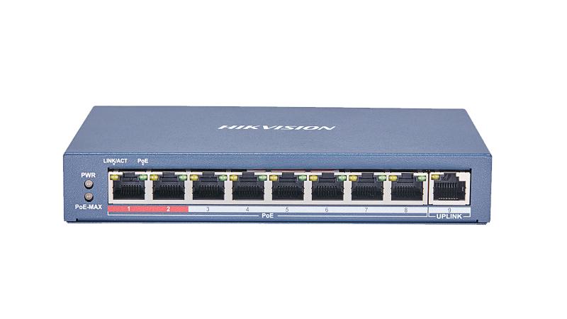 8 Port Fast Ethernet Unmanaged POE Switch
