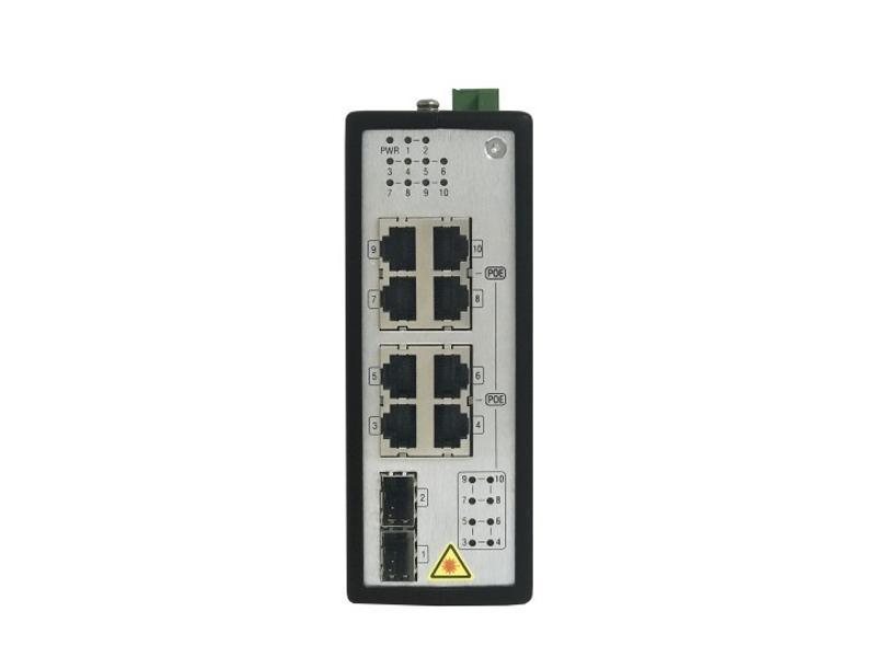 8 Port Gigabit Unmanaged Industrial POE Switch 